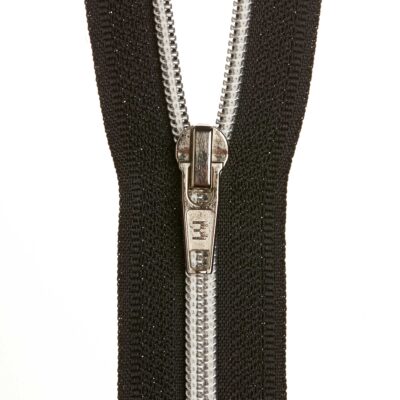 ZIP NYLON SILVER TEETH 51/20 135151