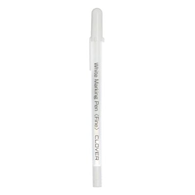 CLOVER WHITE MARKING PEN FINE 517