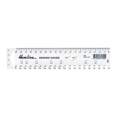 HEMLINE HANGSELL SEWING RULER / SEAM GAUGE