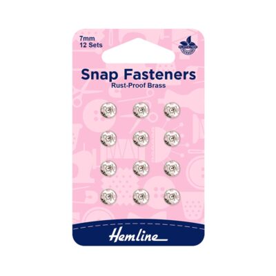 HEMLINE HANGSELL SNAP FAST METAL 7MM -