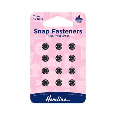 HEMLINE HANGSELL SNAP FAST METAL 7MM -