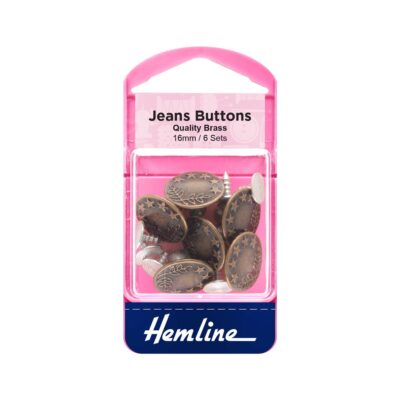 HEMLINE HANGSELL BUTTONS JEAN FANCY TOP