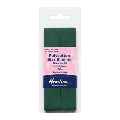 HEMLINE HANGSELL BIAS BINDING 12MM X 5M