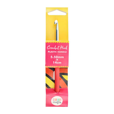 COLOURME CROCHET HOOK 14CM X 5.50MM