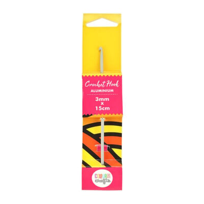 COLOURME CROCHET HOOK 15CM X 3.0MM