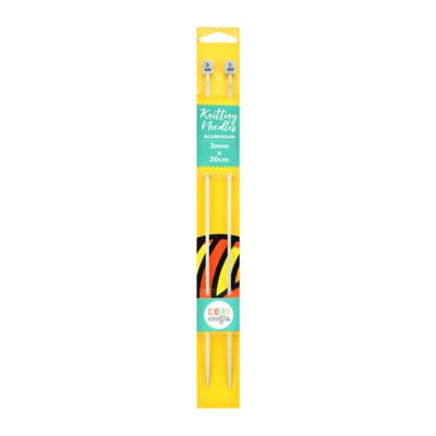 COLOURME KNITTING NEEDLE 30CM - 3.00MM