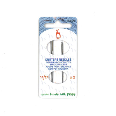 PONY KNITTERS NEEDLES PE HIGH CARBON STEEL WIRE