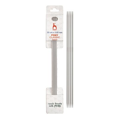 PONY KP DOUBLE ENDED (SO4) 20CM X 2.5MM ALUMINIUM