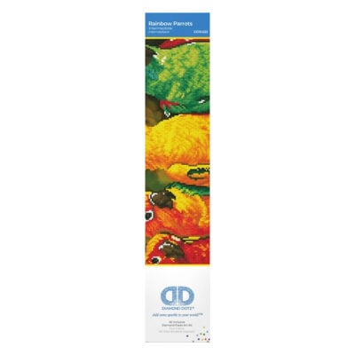 DIAMOND DOTZ RAINBOW PARROTS 77 X 30CM