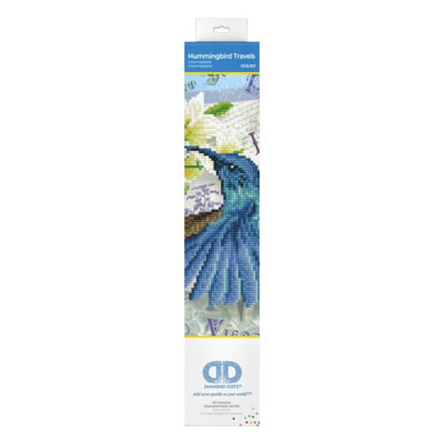 DIAMOND DOTZ HUMMINGBIRD TRAVELS 30.5 X 30.5CM