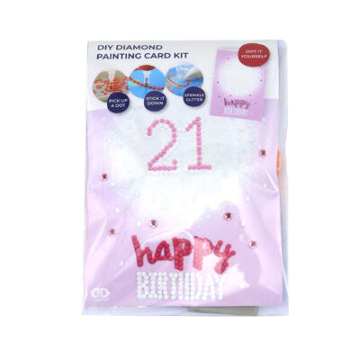 DIAMOND DOTZ PERSONALISED DIAMOND DOTZ  GREETING C