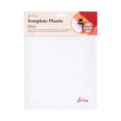 SEW EASY HANGSELLL PLASTIC TEMLATE SHEET PLAIN