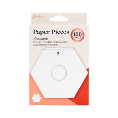 SEW EASY HANGSELL PAPER PIECES PRE CUT HEXAGON