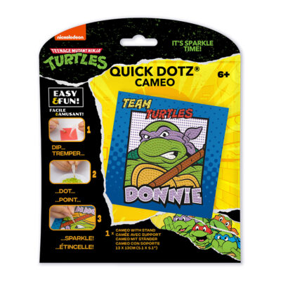 DIAMOND DOTZ DOTZIES TMNT - DONNIE 13.00 X 13.00