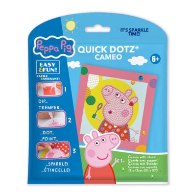 DIAMOND DOTZ DOTZIES PEPPA PIG - HAPPY DAYS