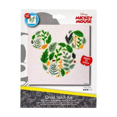 SEW EASY NEEDLECRAFT 25CM X 25CM MICKEY NO COUNT C