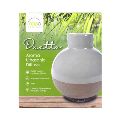 NAEO DUETTO AROMA ULTRASONIC DIFFUSER BLACK BASE