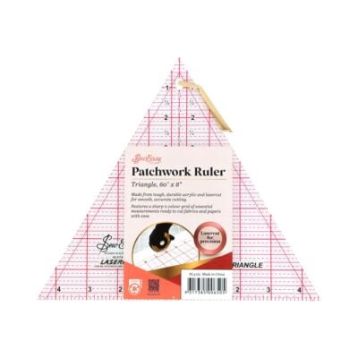 SEW EASY HANGSELL RULER TRIANGLE 60 DEGREES