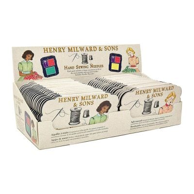 MILWARD CDU DISPLAY HAND SEWING NEEDLES BOOK-40X