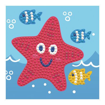 DIAMOND DOTZ 10.20CM X 10.20CM - HAPPY STAR FISH