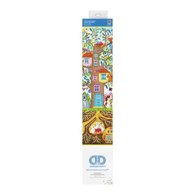 DIAMOND DOTZ 77CM X 57CM - TREE HOUSE FAMILY