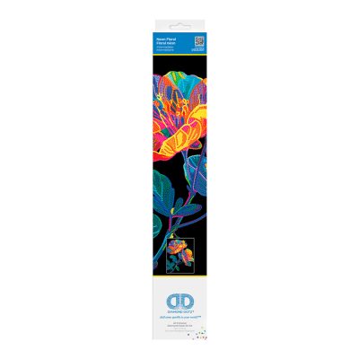 DIAMOND DOTZ 35.5CM X 45.7CM - NEON FLORAL