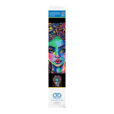 DIAMOND DOTZ 35.5CM X 45.7CM-NEON ELECTRIC BEAUTY