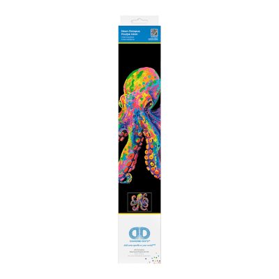 DIAMOND DOTZ 35.5CM X 45.7CM - NEON OCTOPUS