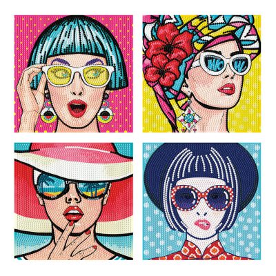 DIAMOND DOTZ 12.70CM X 12.70CM - MODERN WOMEN