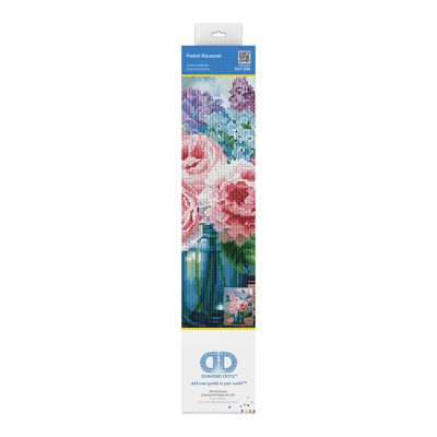 DIAMOND DOTZ 42CM X 32CM - PASTEL BOUQUET