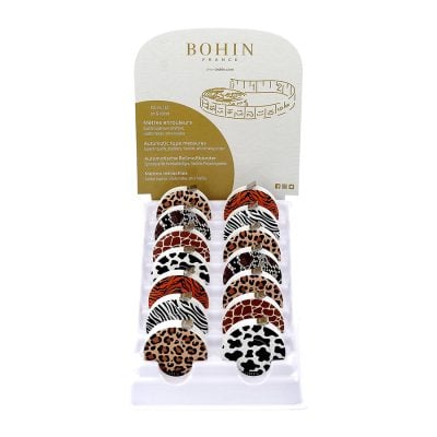BOHIN TAPE MEASURE "WILD WORLD" DISPLAY UNIT 14PCS