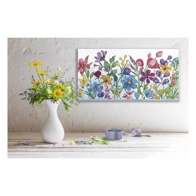 DIAMOND DOTZ 20CM X 40CM - FIELD FLOWERS