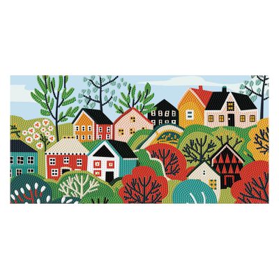DIAMOND DOTZ 20CM X 40CM - VILLAGE