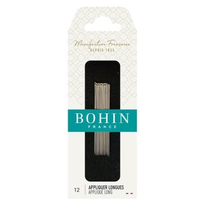 BOHIN APPLQUE LONG SIZE 12 BOX OF 10