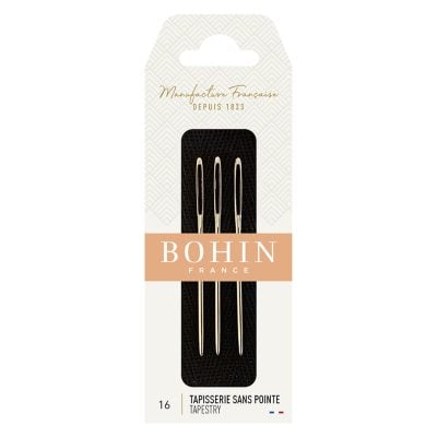 BOHIN TAPESTRY NEEDLE SIZE 16 BOX OF 10