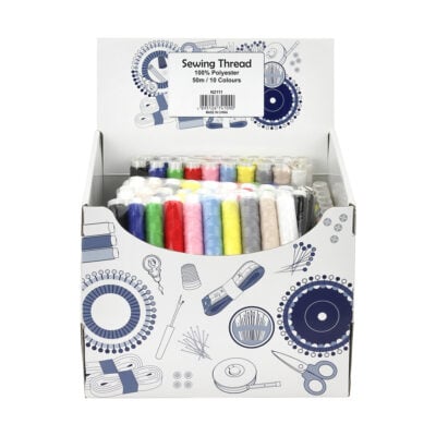 SEW TASTY POLY SEWING THREAD - ASSORTED