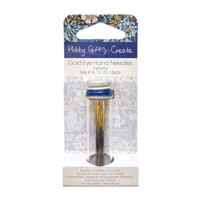 HOBBY GIFT CREATE GOLD EYE HAND NEEDLES-TAPESTRY